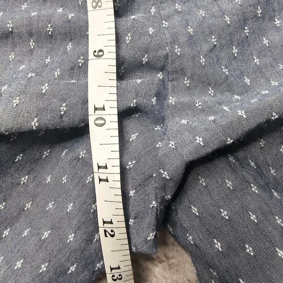 Ann Taylor Curvy Cotton Blend Small Diamond Print Cropped Pants Size 6 - Picture 8 of 11